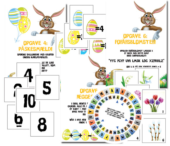 sjov æggejagt til børnene