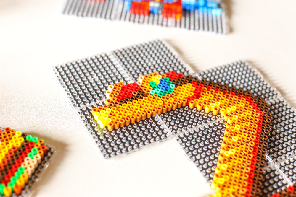 beady perler slange