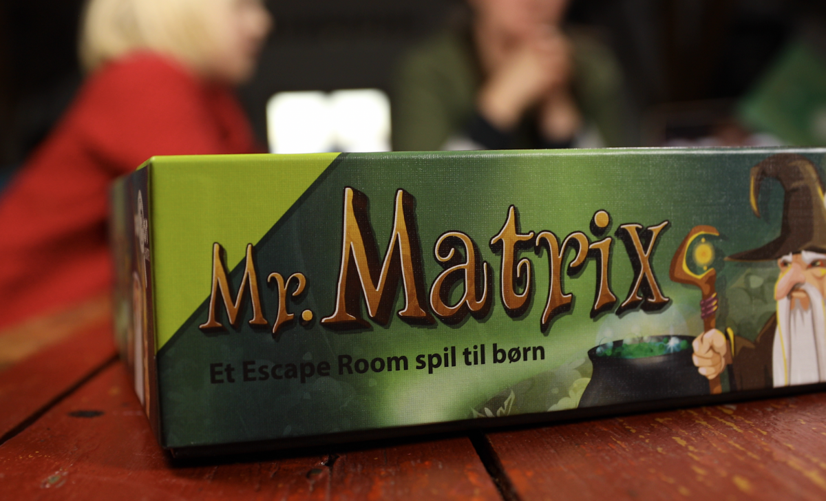 Mr matrix escape room spil til børn