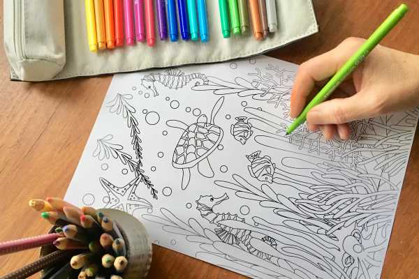 Stereotype Outlook en million Print og mal de sødeste tegninger | Kreativ med ungerne
