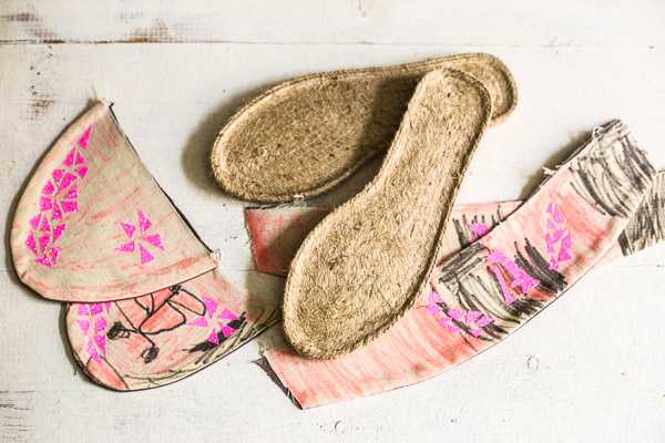 Lav dine egen espadrillos diy