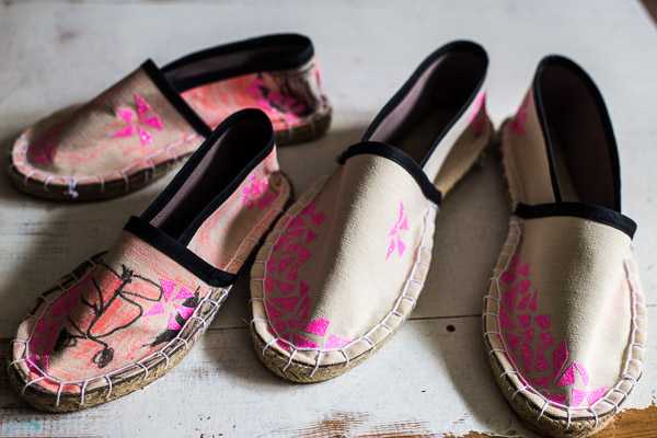 Lav dine egen espadrillos diy