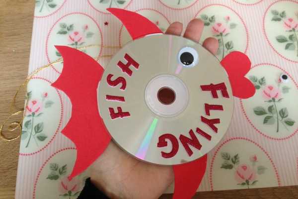 Fisk af gammel cd