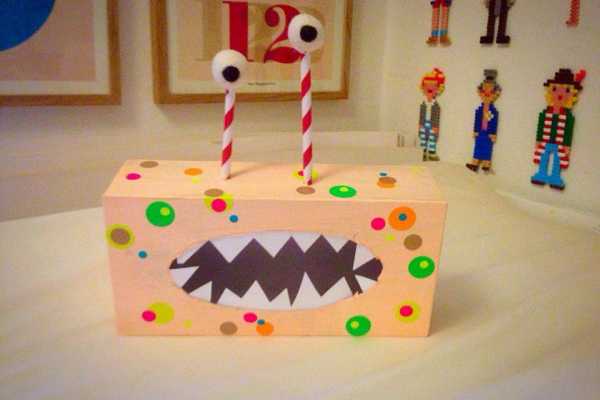 Monster af kleenex-box