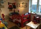 Fireman room, fireman bed, firetruck bed, brandmand, brandbil, falck